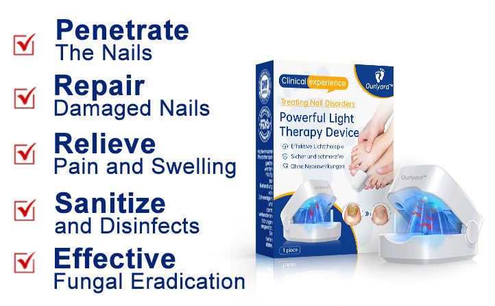 Powerful Light Therapy Device for Treating Nail Disorders