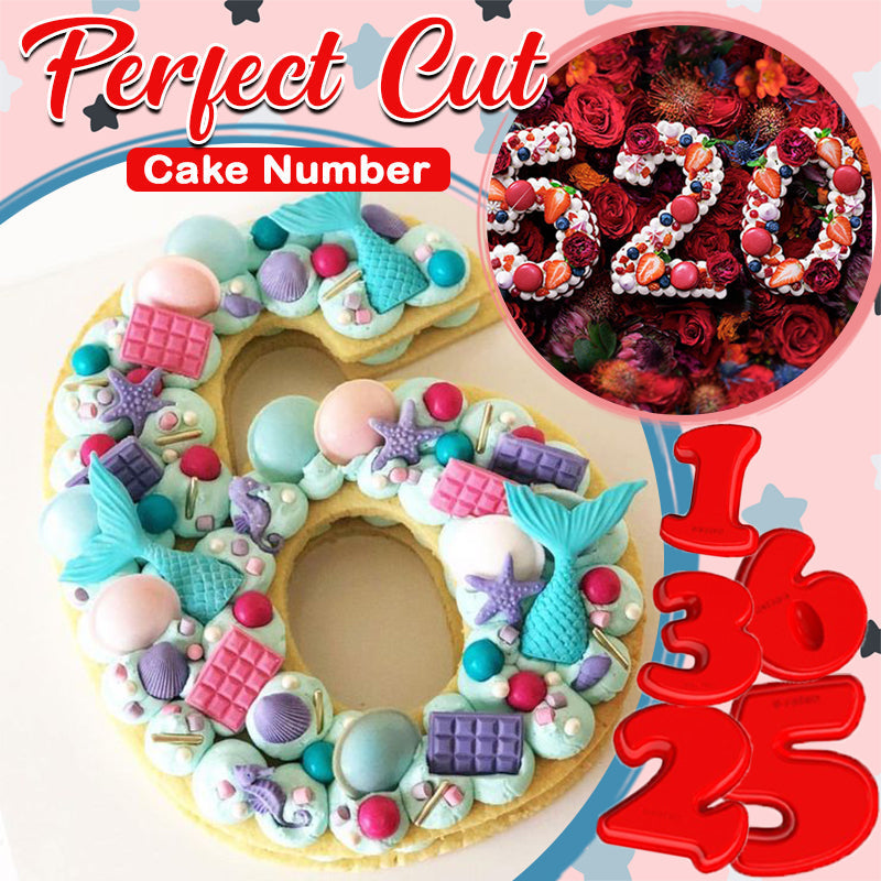 Numeric Cake Non-Stick Molder